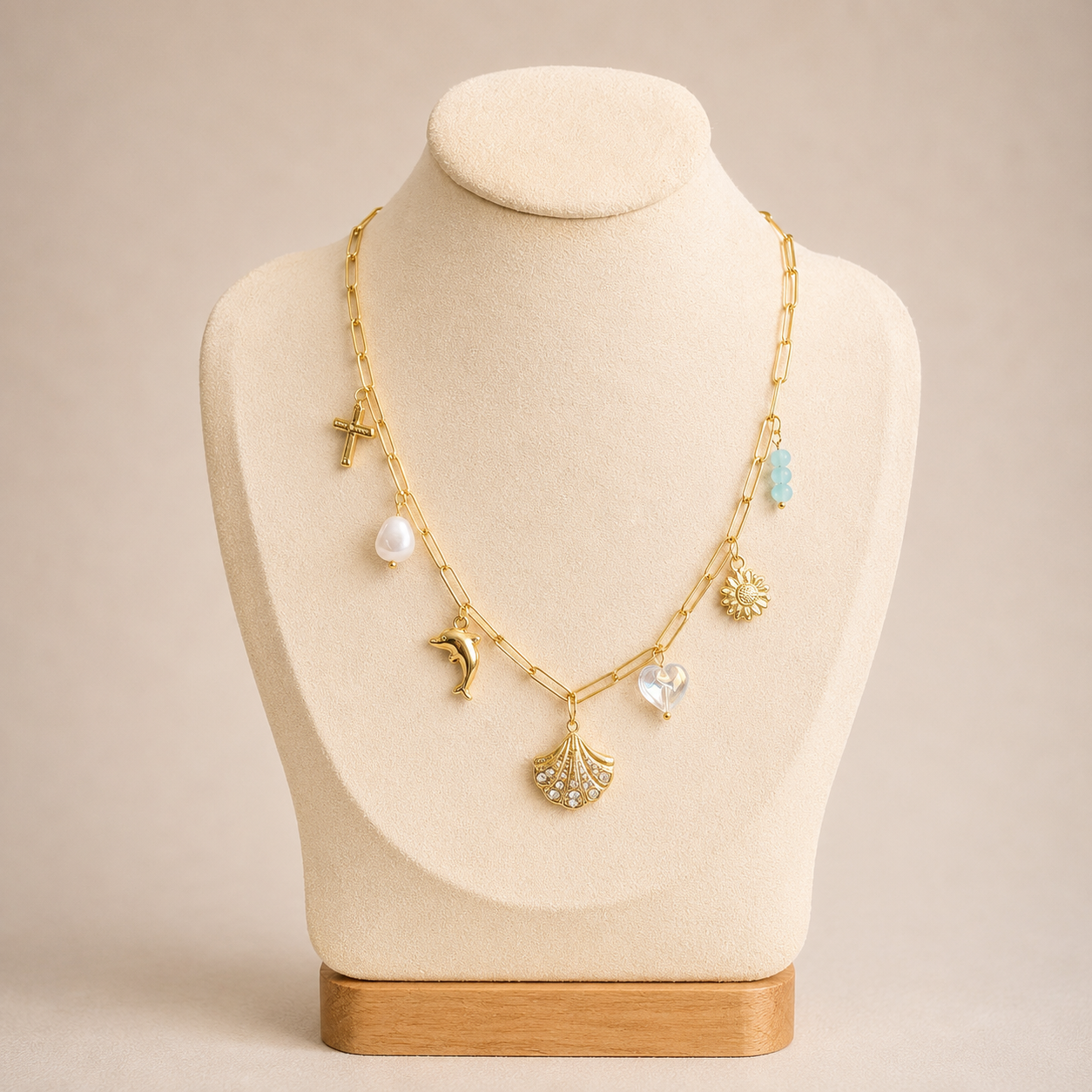 Coastal Keepsake Charm Necklace