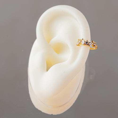 Minimal Studded Ear Cuff