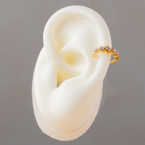Tiny Heart Ear Cuff