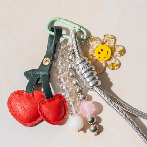 Red Heart Sunshine Bag Charm