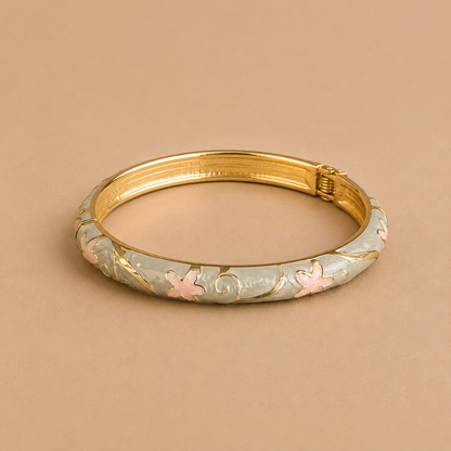 Pearl Blossom Bangle