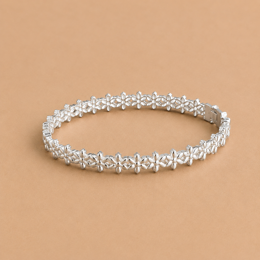 Fleur Bracelet – Silver