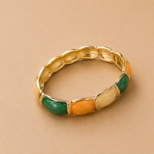 Bamboo Resin Bracelet