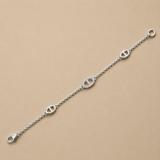 Celeste Signature Bracelet – Silver