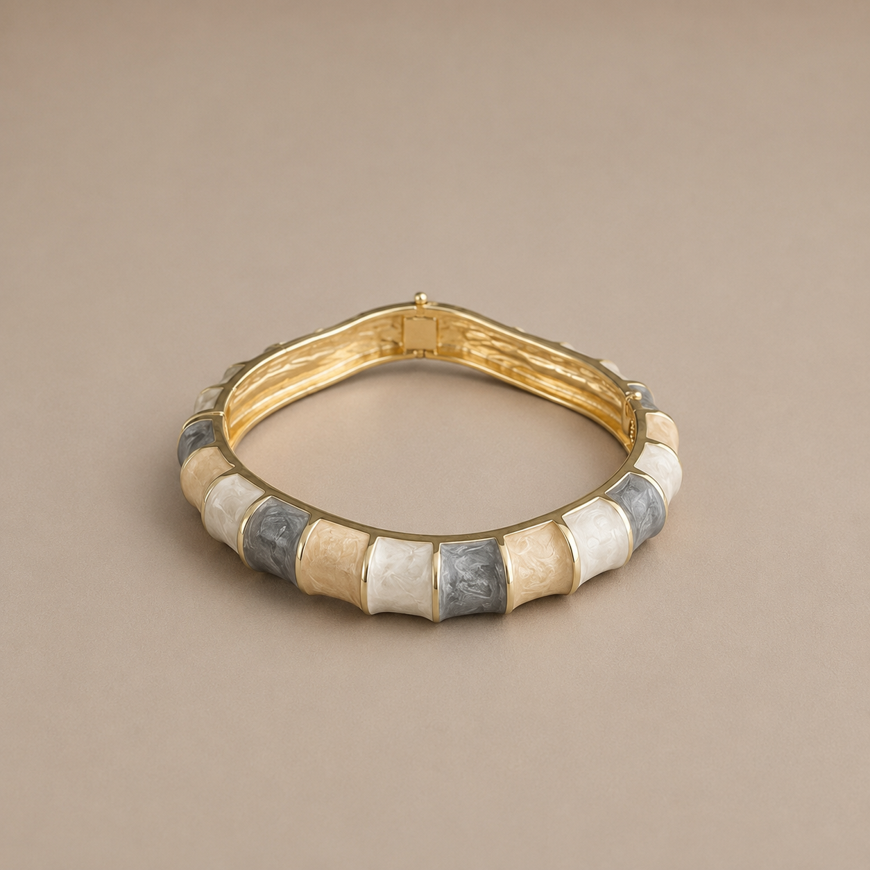 Earthy Mosaic Bangle