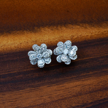 Sparkling Diamond Earrings