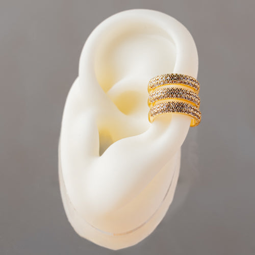 Triple Sparkle Ear cuff