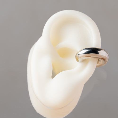 Small Silver Ear Cuff