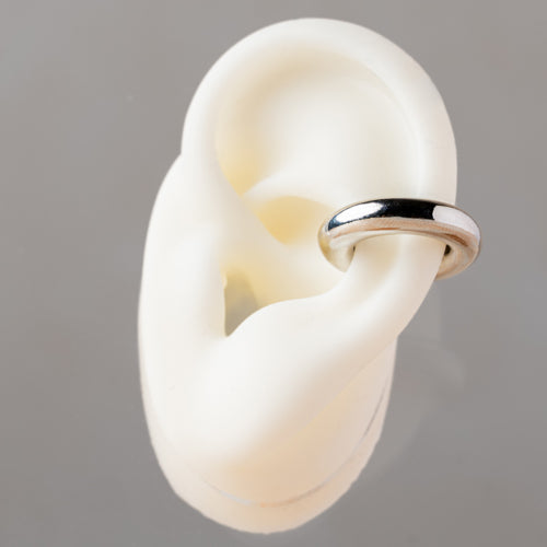 Medium Silver Ear Cuff