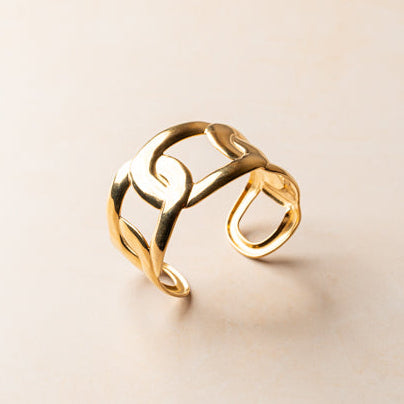 Sculpted Knot Cuff Bracelet