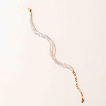 Silver Shimmer Multi-Strand Bracelet