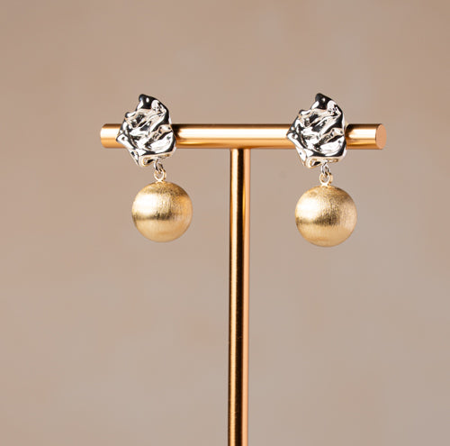 Mix Metal Earrings