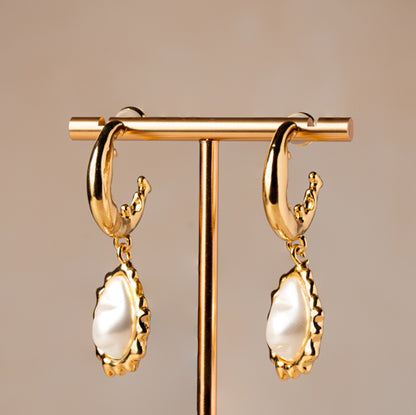 Sunshine Pearl Earrings