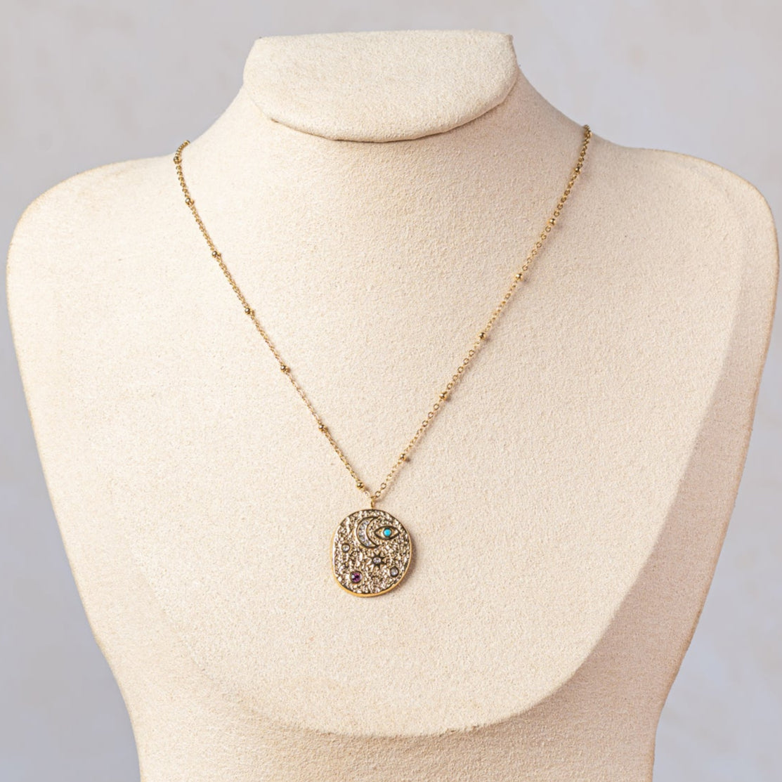 Ornate Medallion Necklace