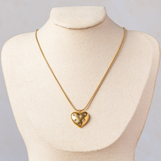 Mosaic Heart Necklace