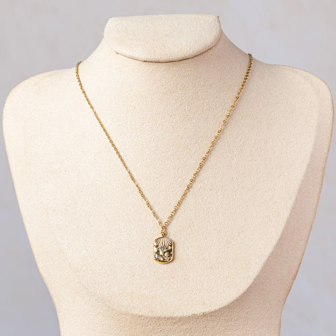 Regal Shield Necklace
