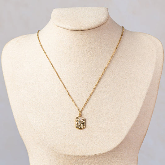 Regal Shield Necklace