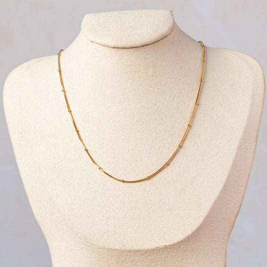 Minimal Beaded Everyday Chain