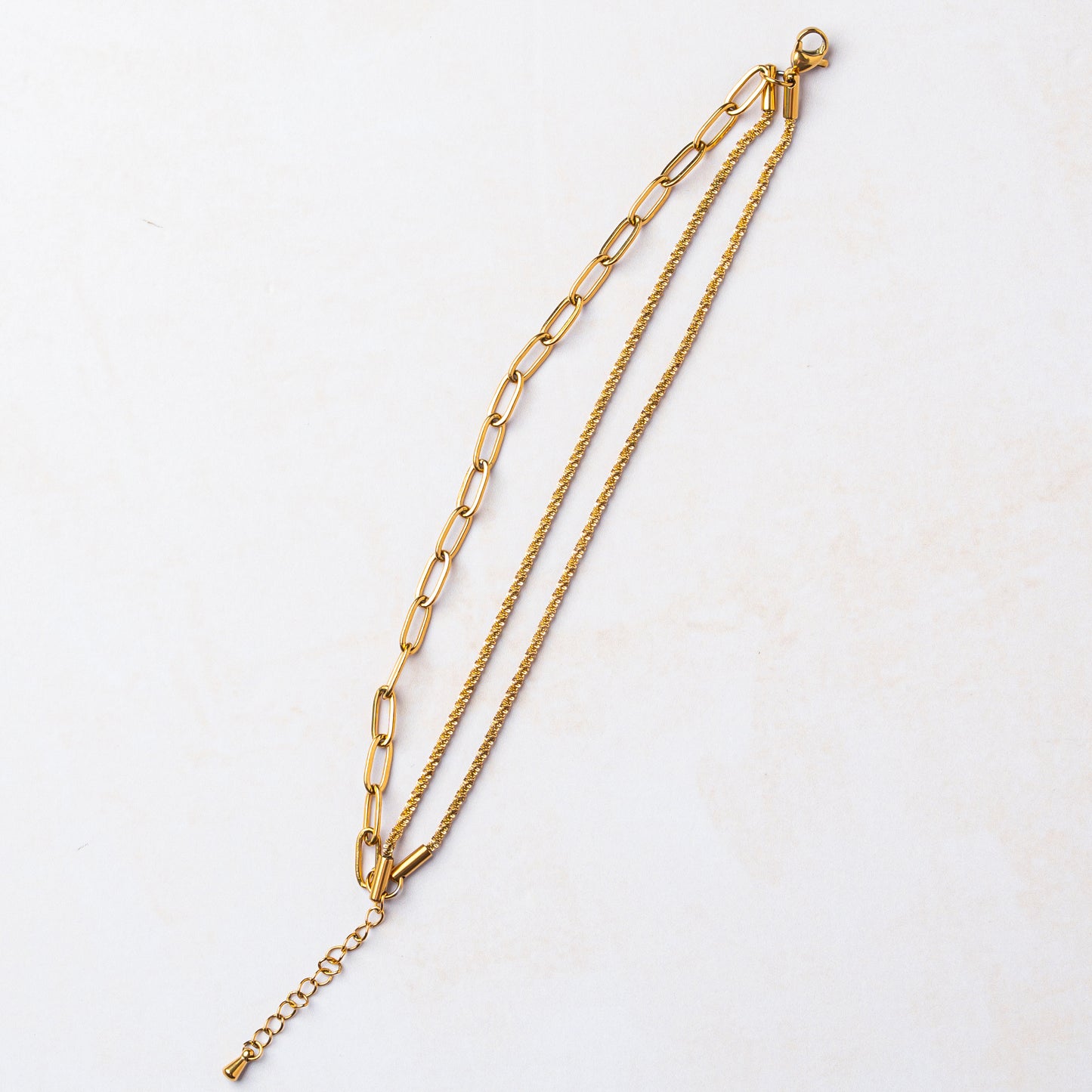 Triple Twist Statement Bracelet
