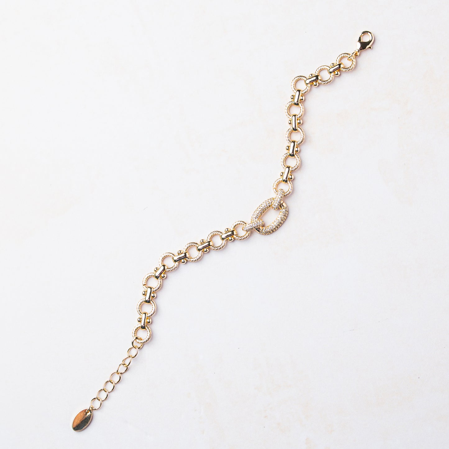 Crystal Link Bracelet