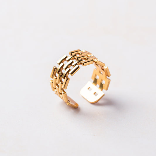 Textured Grid Ring