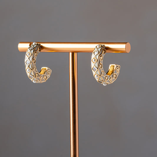 Geo Grid Hoops