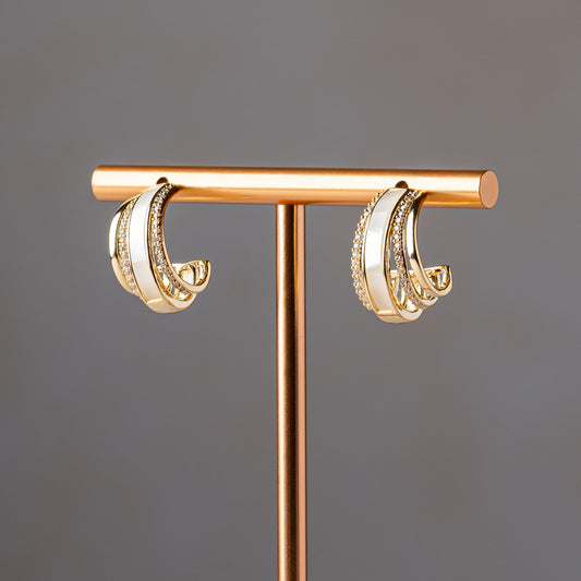 Layered Luxe Hoops