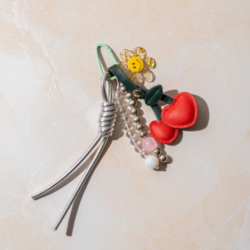 Red Heart Sunshine Bag Charm