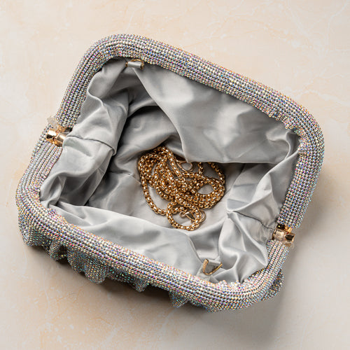 Kiara Shimmer Clutch
