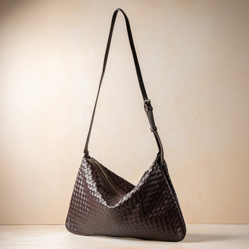 Lucia Woven Crossbody Bag