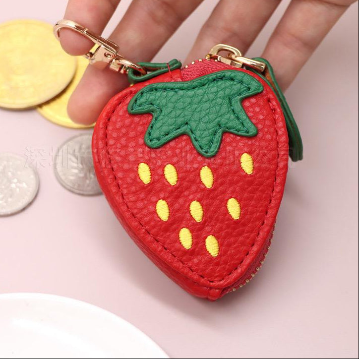 Strawberry Bag Charm & Coin Pouch