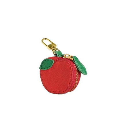 Apple Bag Charm & Coin Pouch