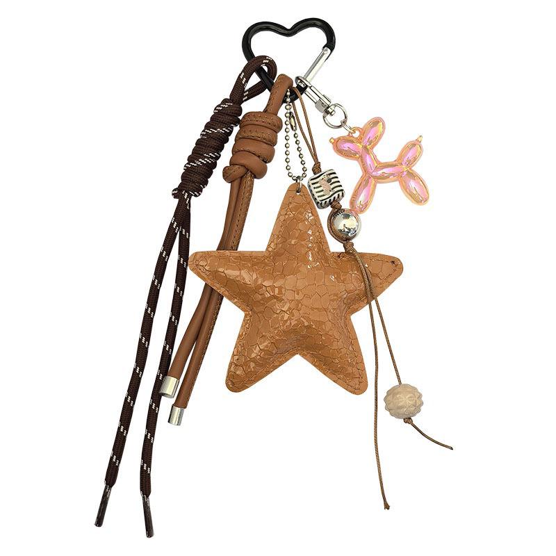 Bronze Star Bag Charm